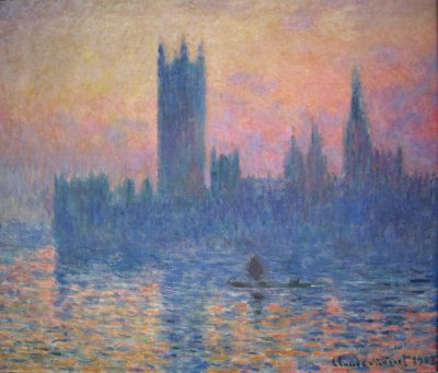 Monet, Houses of Parliament, Sunset (painting)